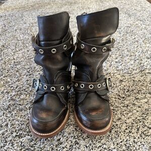 FREEBIRD Sonoma Quail Brown Booties